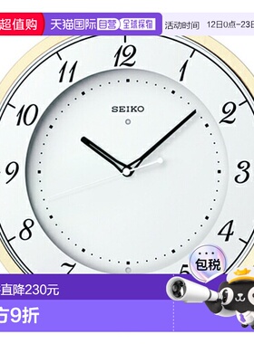 日本直邮精工 KX373A 无线电遥控挂钟 KX373A新款