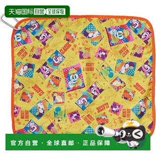 【日本直邮】丸真 高尔夫毛巾 小号 米老鼠黄色笑脸 2006038000