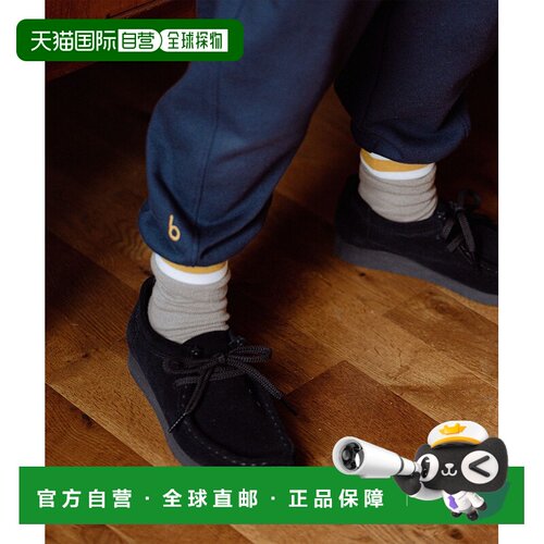 日本直邮Clarks 儿童 Wallabee乐福鞋（16.5-22cm【付后1h可退】
