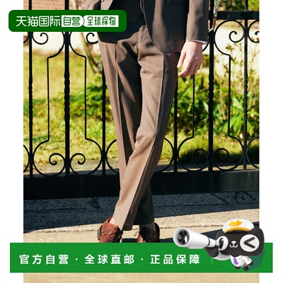 日本直邮TAKEO KIKUCHI 菊池武夫 男士 爵士风 tapered 西裤 9317