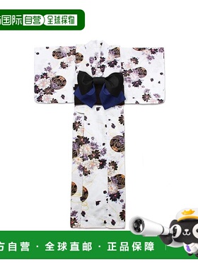 日本直邮日潮 GRL 亮片菊花×球和服套装  giu505浴衣连衣裙