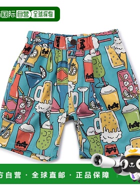 1h可退 日本直邮F.O.KIDS 儿童四色两款图案短裤 R223215