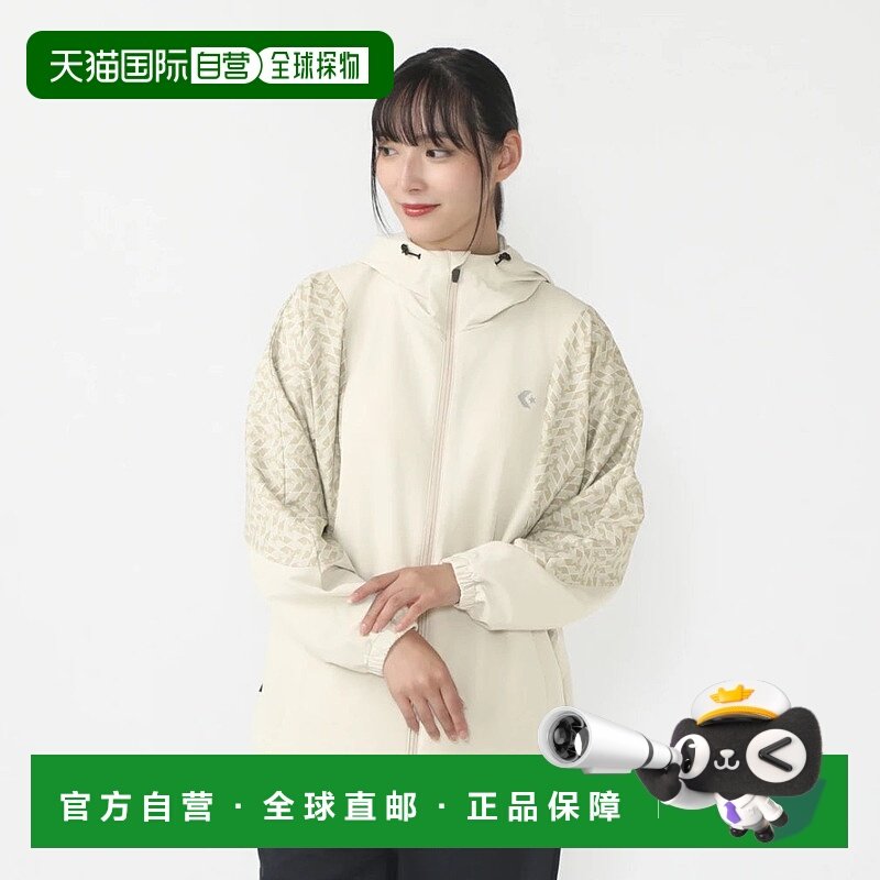 日本直邮CONVERSE-匡威女子风夹克PTND色块编织夹克4410008运动服