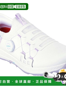 日本直邮SKECHERS 女士高尔夫精英5免系带无钉高尔夫鞋 123062-WL