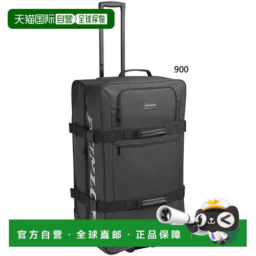日本直邮95L 邓禄普男女带轮包可存放球拍网球包行李包手提包DUNL