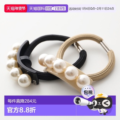 日本直邮ALEXANDRE DE PARIS 女款 发饰 Hair Band 珍珠款 APY-18