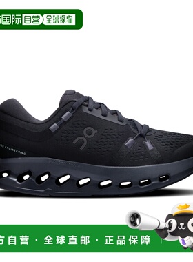 日潮跑腿ON昂跑 女士 Cloudsurfer 2 厚底网面运动鞋 Black | Bla
