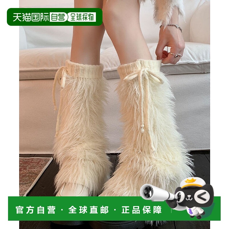 1h可退 日本直邮WEGO 女装 蓬松感设计 修腿效果 半筒袜 MO25AW11