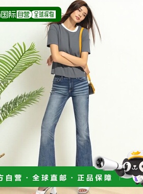 1h可退 日本直邮LOGEMENT DE CLAIRE 女装 短袖高领T恤 左下摆品