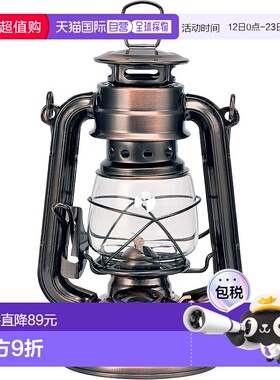 【日本直邮】鹿牌 燃料式提灯 小号油灯120x100x高190mm 青铜色