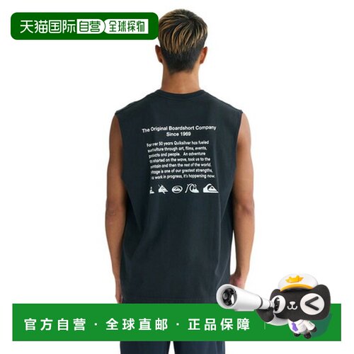 日本直邮Quiksilver QuickSilver男士HISTORY无袖T恤 25SUQSL2520