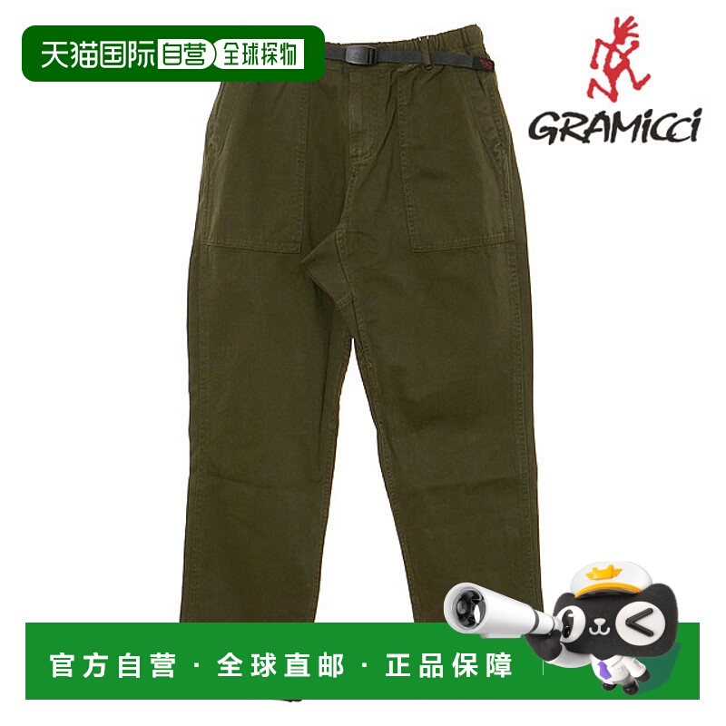 日本直邮Gramicci 宽松锥形裤 [G114-OGT FW25] 男士斜纹棉质长裤