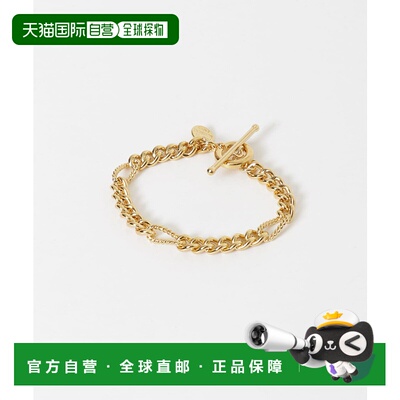 1h可退 日本直邮PHILIPPE AUDIBERT女士金色Toluca链条手链 UWA5B