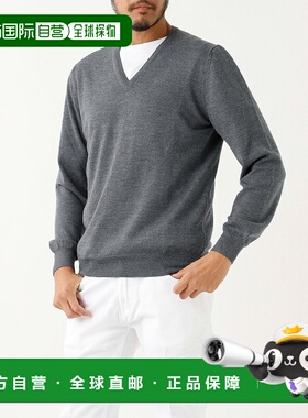 日本直邮Gran Sasso V 领针织衫 55115 14290 088