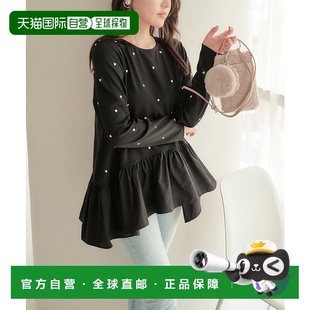 女士心形刺绣 peplum 风格 274297 1h可退 上衣 日本直邮CHAN