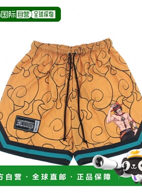 日本直邮SPALDING 儿童篮球半长裤套装 橙色[ONE PIECE][SJP25164