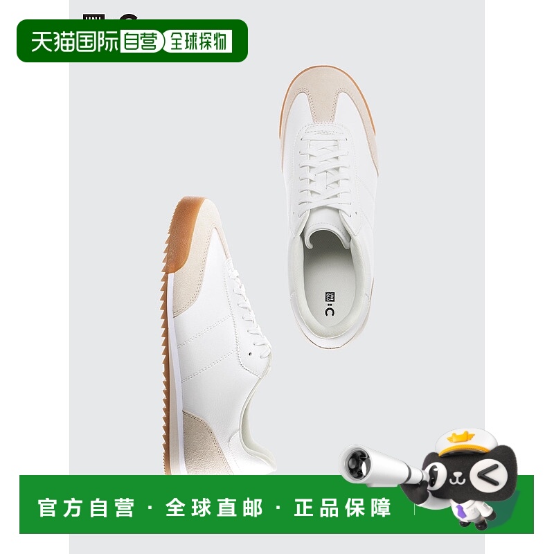 日潮跑腿UNIQLO优衣库 绒面革运动鞋 01 OFF WHITE 男女兼用 22.5