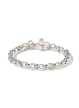 1h可退 日本直邮XOLO JEWELRY 男士925纯银圆环链条手链 简约独特