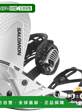日本直邮SALOMON 23-24 HOLOGRAM 雪板固定器 Men’s、Lady’s 白