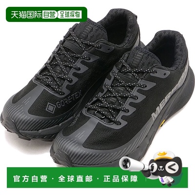日本直邮Merrell 女士 Agility Peak 5 GORE-TEX 越野跑鞋防水黑