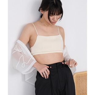 Miller女士棉质方领杯垫式 1h可退 日本直邮Robert 弹力背心