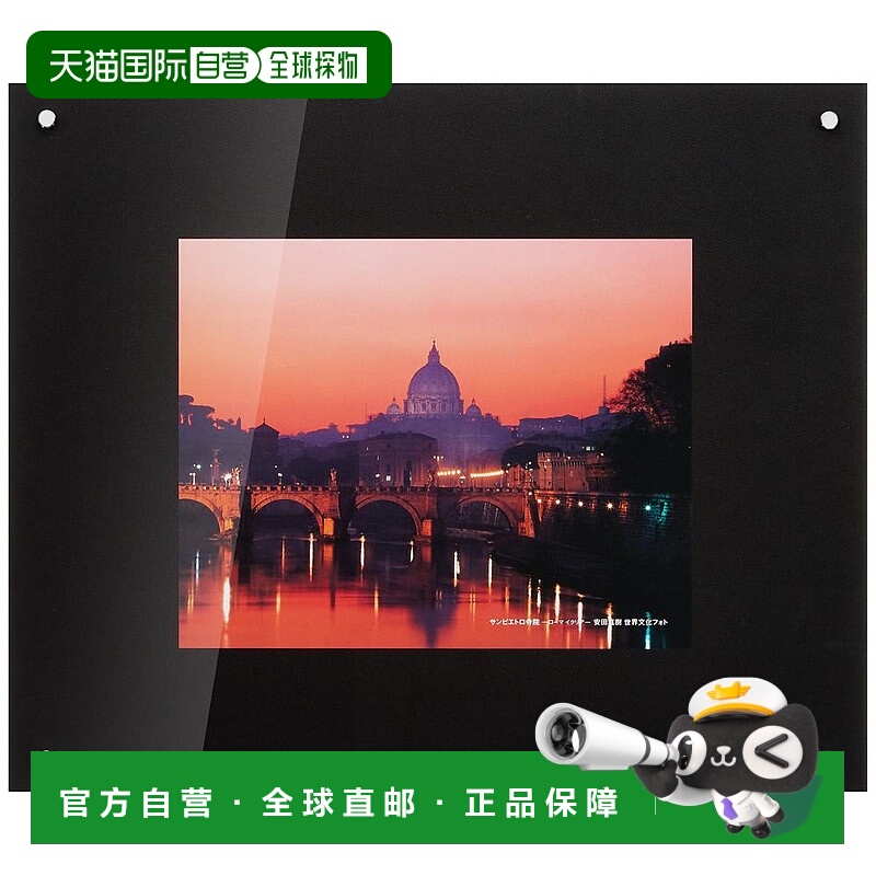 【日本直邮】Fujicolor富士胶片 相框 S 特殊尺寸 黑 40089