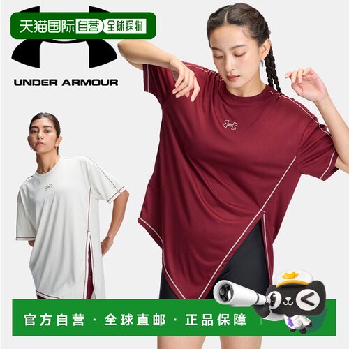 日本直邮Under Armour 安德玛 UA Tech 女士短袖T恤 6016798 宽松