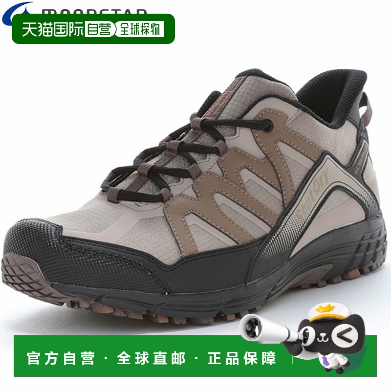 日本直邮MOONSTAR 男士 SPLT SDM09 户外运动鞋灰褐色采用透气防5