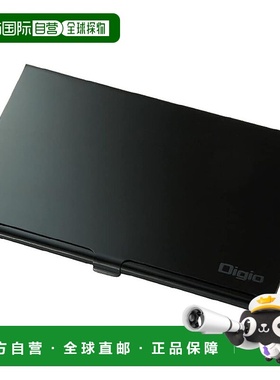 【日本直邮】仲林 Digio2 存储卡盒 铝制 可容纳 2 张 SD 卡和 4