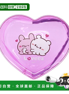 1h可退 日本直邮BREEZE 女士儿童心形透明收纳包 A1EE415新款