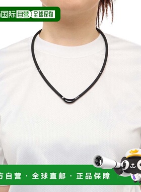 日本直邮PHITEN 磁气钛项链S-2 55cm [0215TG677054] 黑色 功能性