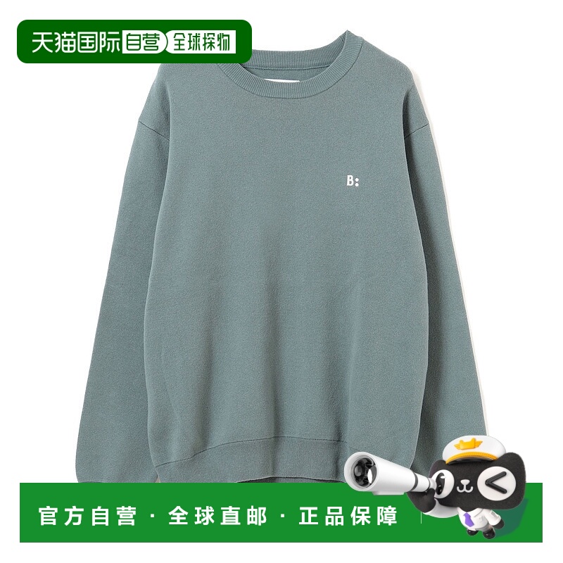 1h可退 日本直邮B:MING by BEAMS 男装 12针 左胸刺绣 针织衫 921