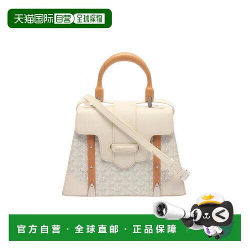 日本直邮中古二奢Goyard戈雅女包B级9新hand手涂层/防水帆布斜挎