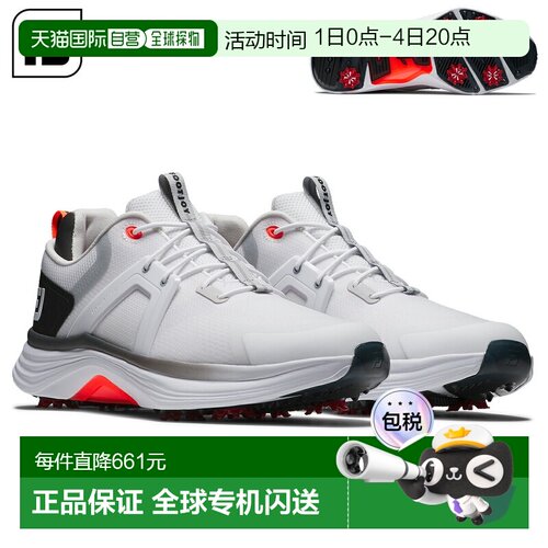 日本直邮FOOTJOY 日本 HYPERFLEX 男士软钉高尔夫球鞋 2025 新品