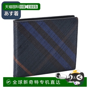 Check Bifold 日本直邮Burberry Slim 钞票隔8 Wallet 双折钱包