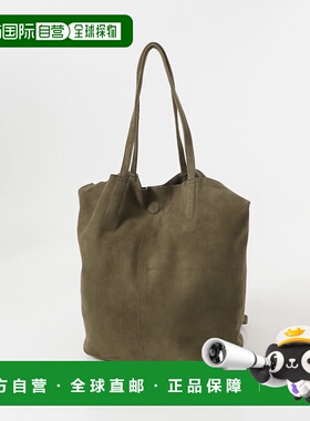 1h可退 日本直邮Morphee男装别注款 3WAY中型托特包 油蜡麂皮橄榄