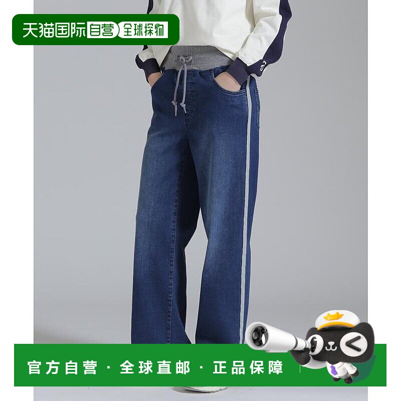 日本直邮AVIREX L-WAIST RIB DENIM牛仔裤 [AV1129EW025071]