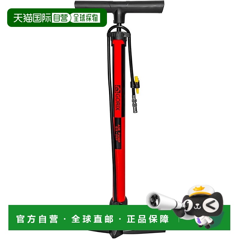 【日本直邮】GORIX 自行车全能打气筒 GX-33P 160psi 仏/美/英式