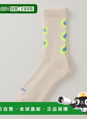 1h可退 日本直邮ROSTER SOX PEACE花卉图案男女同款袜子 78159722