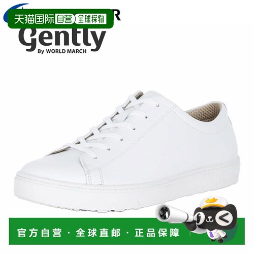 日本直邮Moon Star 月星 GE107VG gently 男士休闲系带运动鞋 白