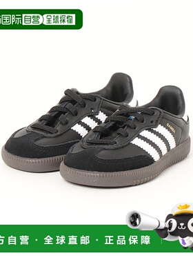 1h可退 日本直邮adidas阿迪达斯 12-16 SAMBA OG EL I 儿童款运动