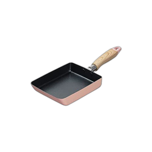 【日本直邮】Pearl Metal珍珠金属 煎蛋锅13x18cm IH用 粉色HB-66