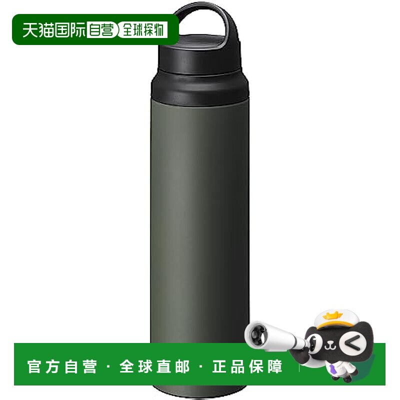 【日本直邮】TIGER 虎牌水壶 800ml 带手柄 轻量级 不锈钢瓶 户外