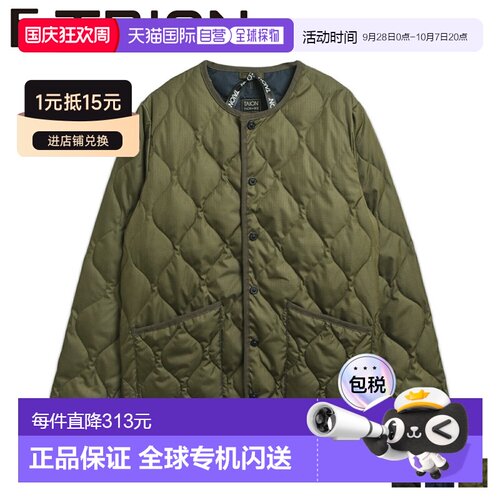日本直邮TAION男女同款内胆羽绒服外套防寒舒适羽绒服104B2ML-1