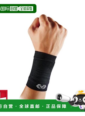 日本直邮McDavid 运动训练护腕黑色 S-L 码 MA108 护腕型[MA108]