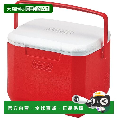 【日本直邮】Coleman科勒曼 冷藏箱16QT/15L 红/白 2000027860
