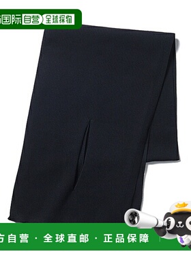 日本直邮Snow Peak Co/Ny/Pe 针织披肩 黑色 AC-24AU203BK