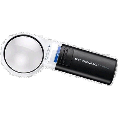 【日本直邮】ESCHENBACH 宽版手持放大镜 带LED灯 3倍 60mmφ