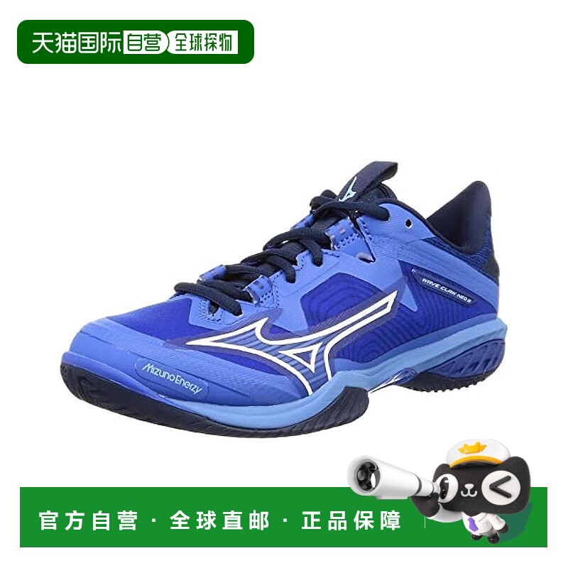 【日本直邮】Mizuno美津浓 羽毛球鞋NEO2 25cm蓝/白3E 71GA2270