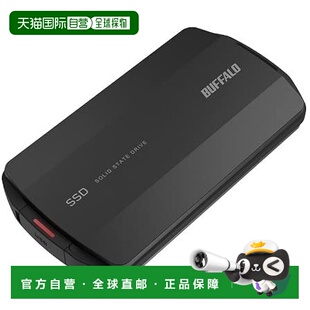 【日本直邮】Buffalo巴法络 外置SSD 4TB 黑色 SSD-PHP4.0U3-BA